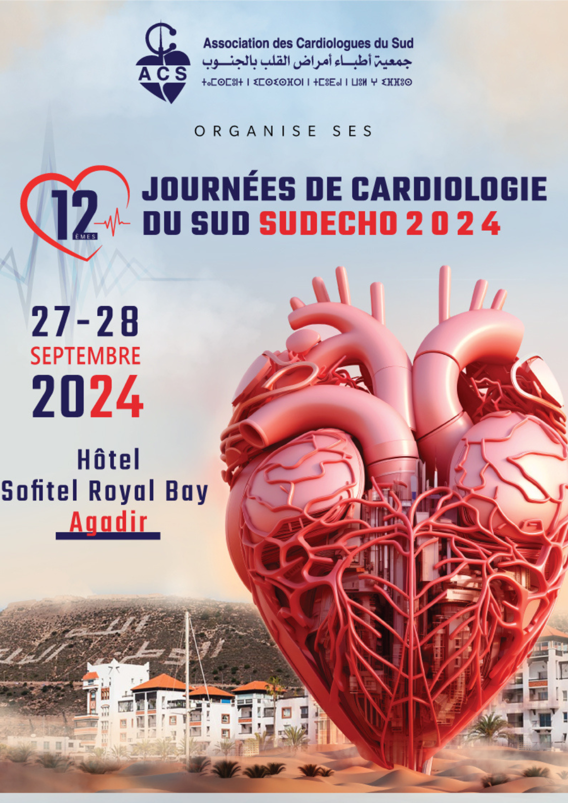 12° Journées de Cardiologie du Sud sudecho 2024